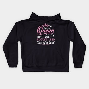 The Queen Since August 1950 One Of A Kind Happy Birthday 70 Years Old To Me You Kids Hoodie